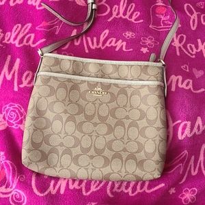 Coach mongram cross body